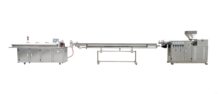 Γραμμή παραγωγής εξώθησης ιατρικών σωλήνων TPU PVC